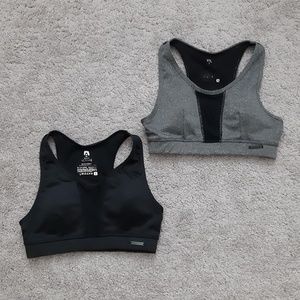 Bench Body Active Sports Bra (Grey and Black)